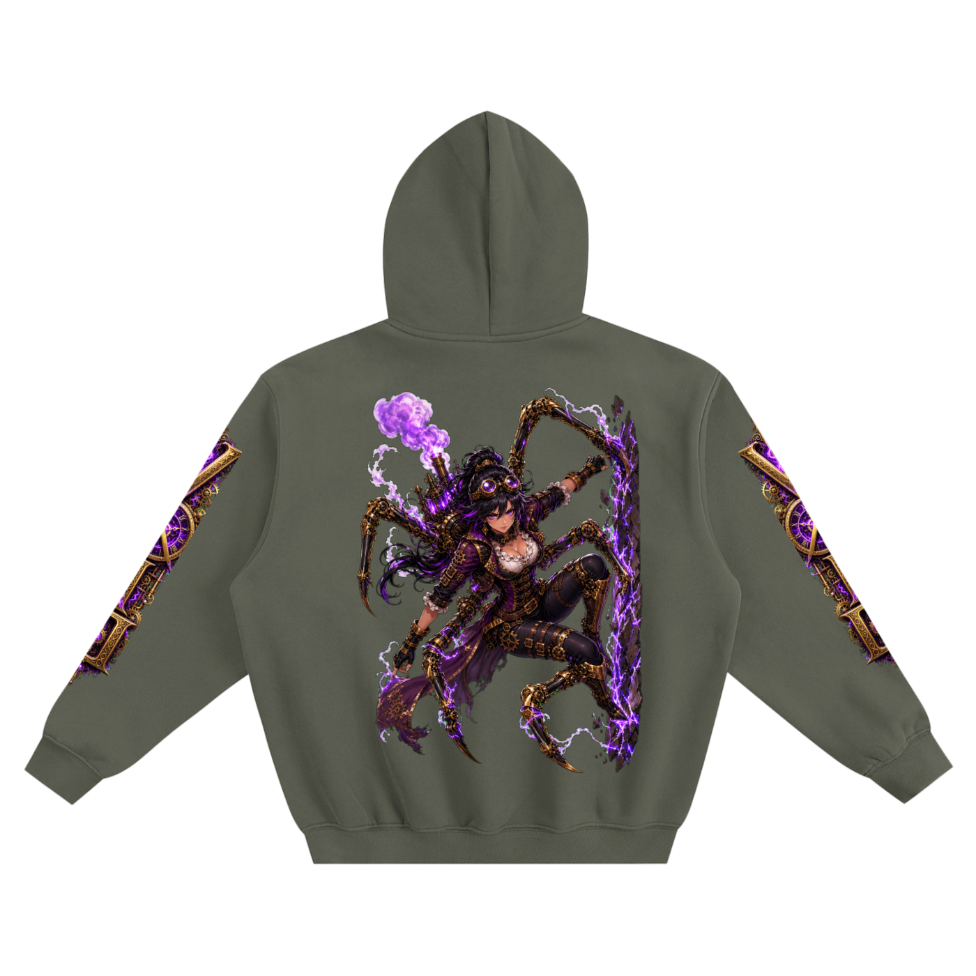 Fleeced Boxy Hoodie