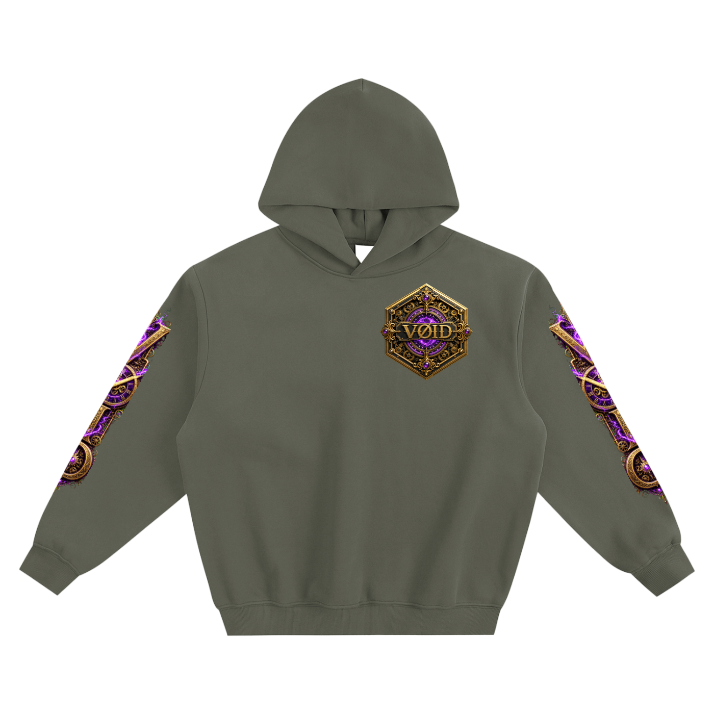 Fleeced Boxy Hoodie